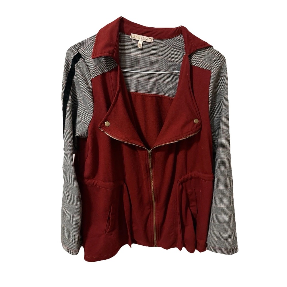 TRU Self Red And Black Jacket Size XL